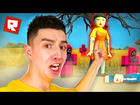 Игра в кальмара в Roblox! Очень интересная история в Роблекс